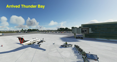 arrived thunder